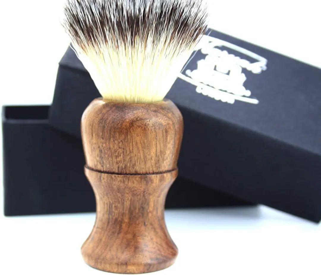 Haryali London Scheerkwast Palissanderhout - Brown