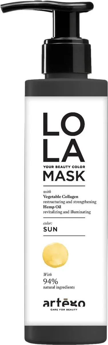 Artègo Color Shine Mask Honey 200ml
