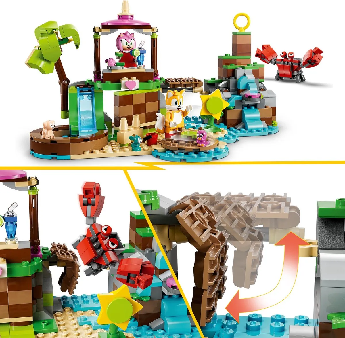 LEGO Sonic Amy Dierenopvangeiland 76992 - 388 Stukken