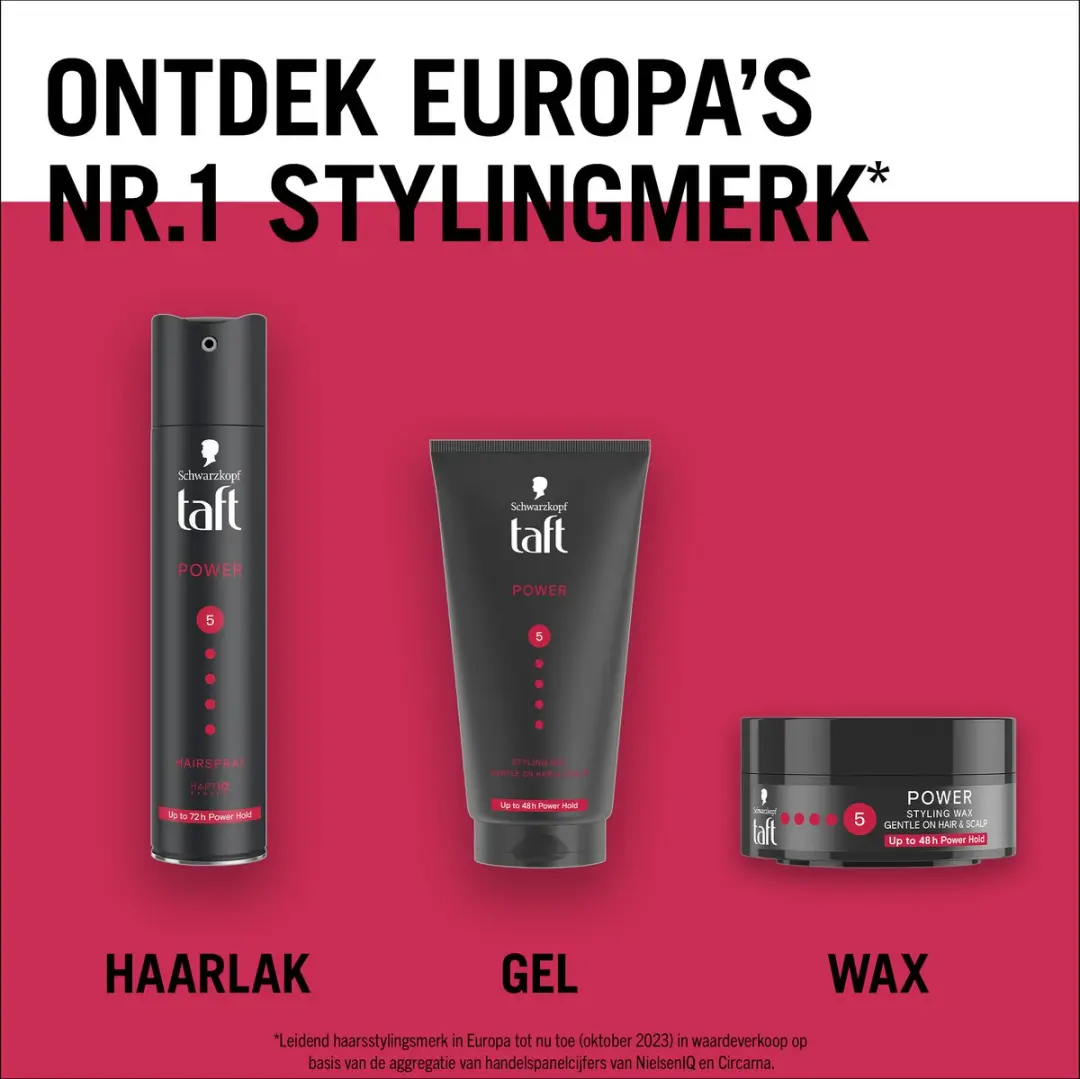 Taft Styling Power Haarspray 900ml - 6x150ml