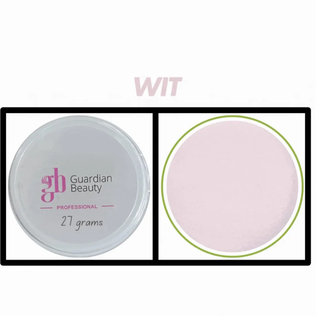 Guardian Beauty Acrylpoeder Set 3 Kleuren 81ml - o.a. Berry Pop/Wit/Baby Roze