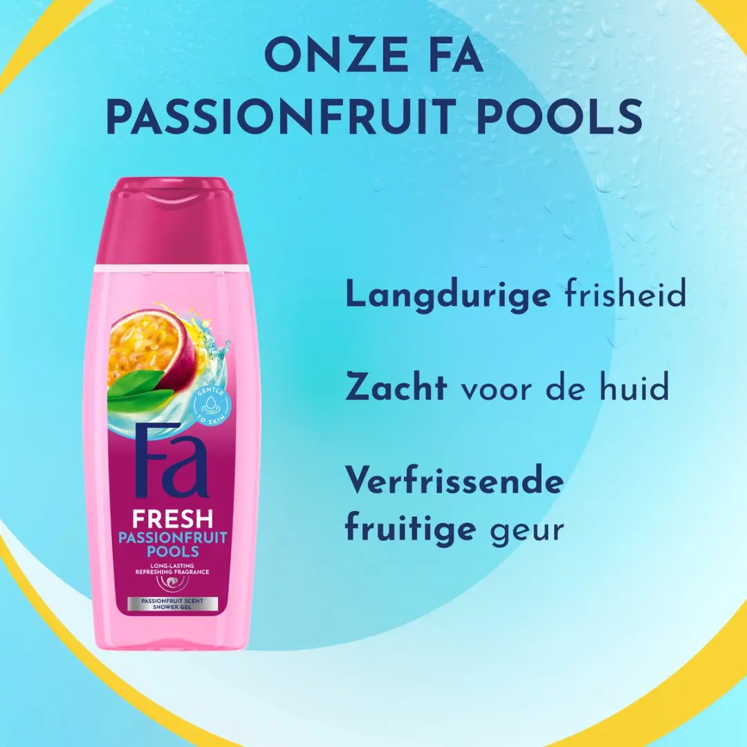 Fa Passionfruit Douchegel 250ml - 12 Stuks