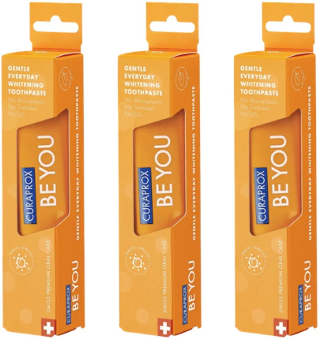 Curaprox Be You Tandpasta Pure Happiness - 3x60ml