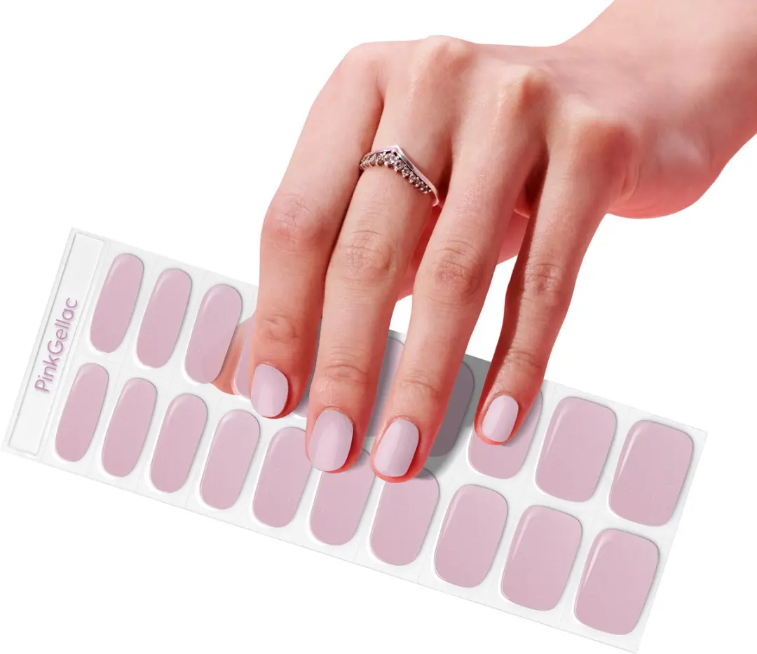 Pink Gellac UV Nagelstickers Pearly Pink 0021