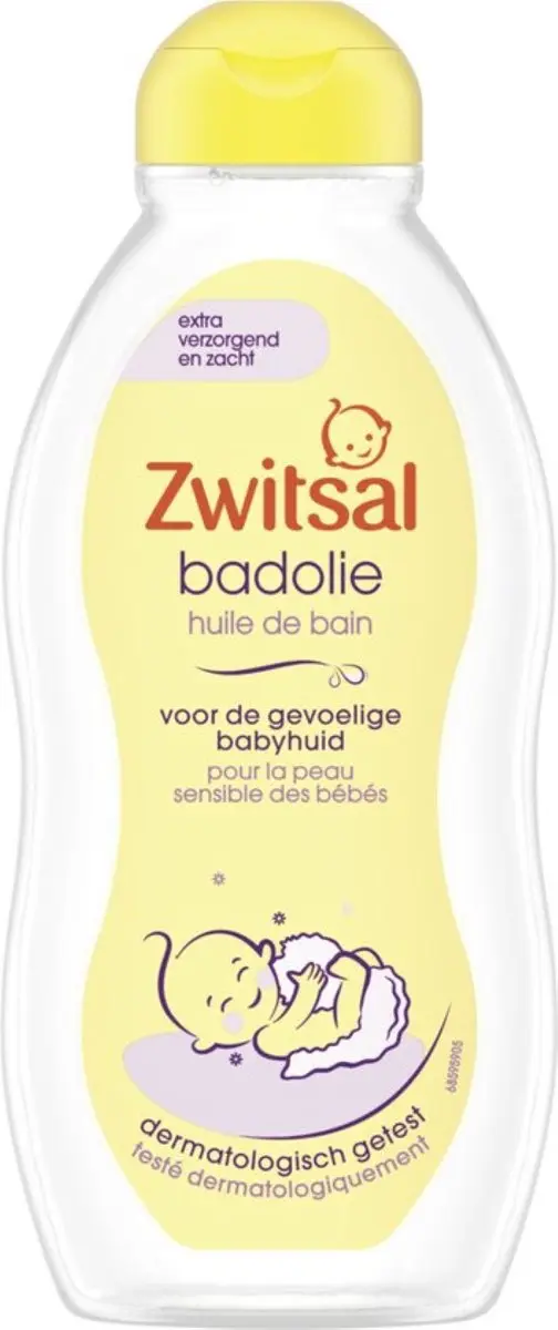 Zwitsal Badolie 600ml - 3 Stuks