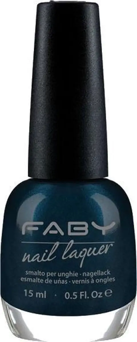 FABY Here's My Gold Vegan Nagellak Blauw