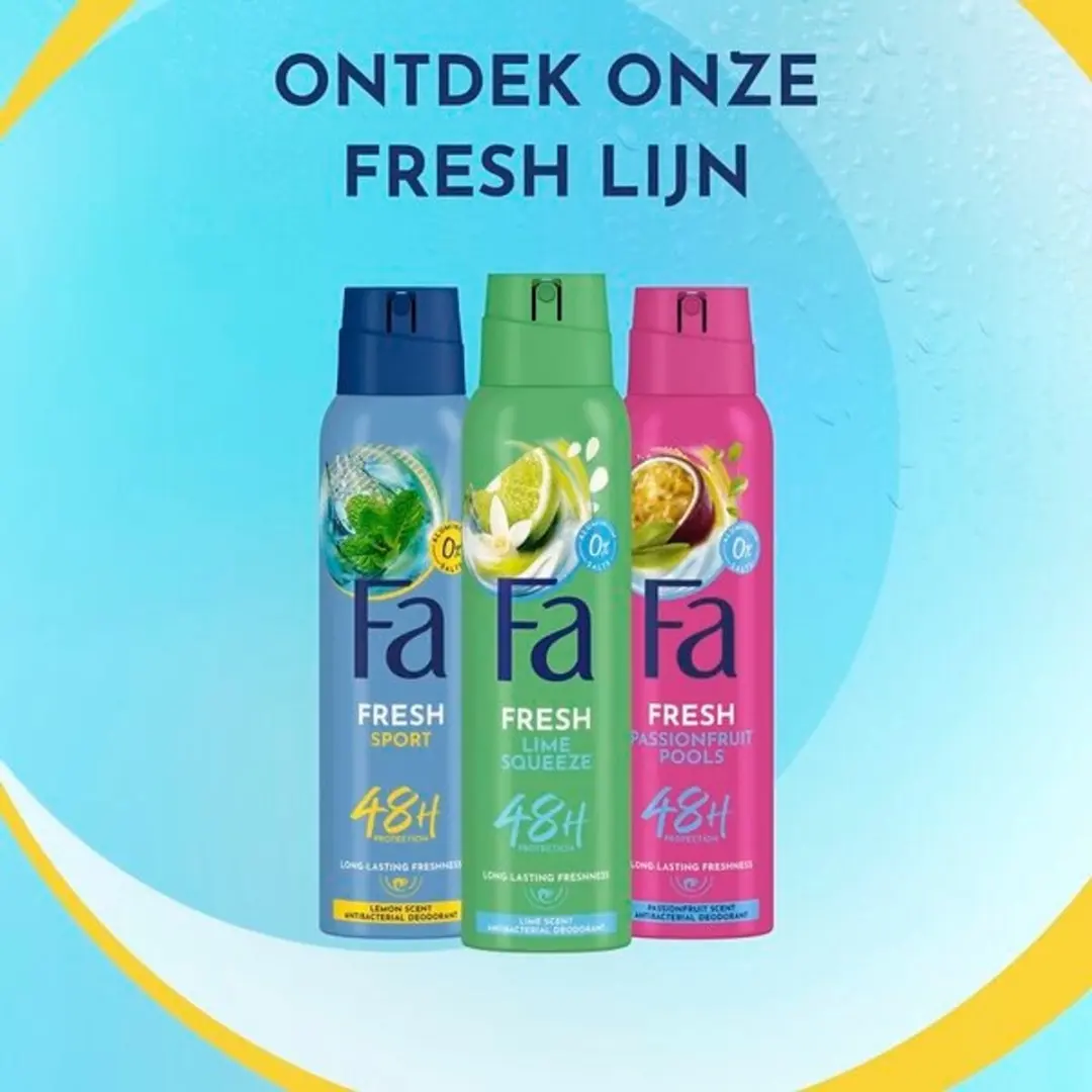 Fa Deodorant Spray Caribbean Wave 150ml