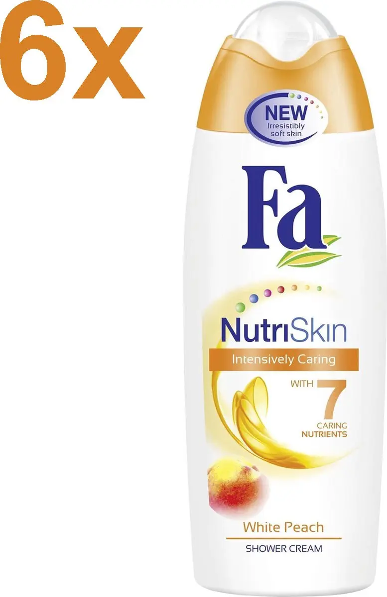 Fa NutriSkin White Peach Douchecrème