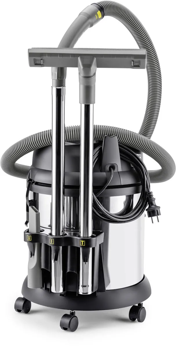 Kärcher NT 27/1 ME Multifunctionele Stofzuiger 1380W - 27L Grijs/Zwart/Geel