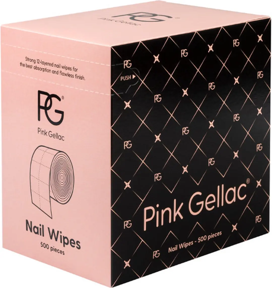 Pink Gellac Nageldoekjes 500 Stuks - 500ml