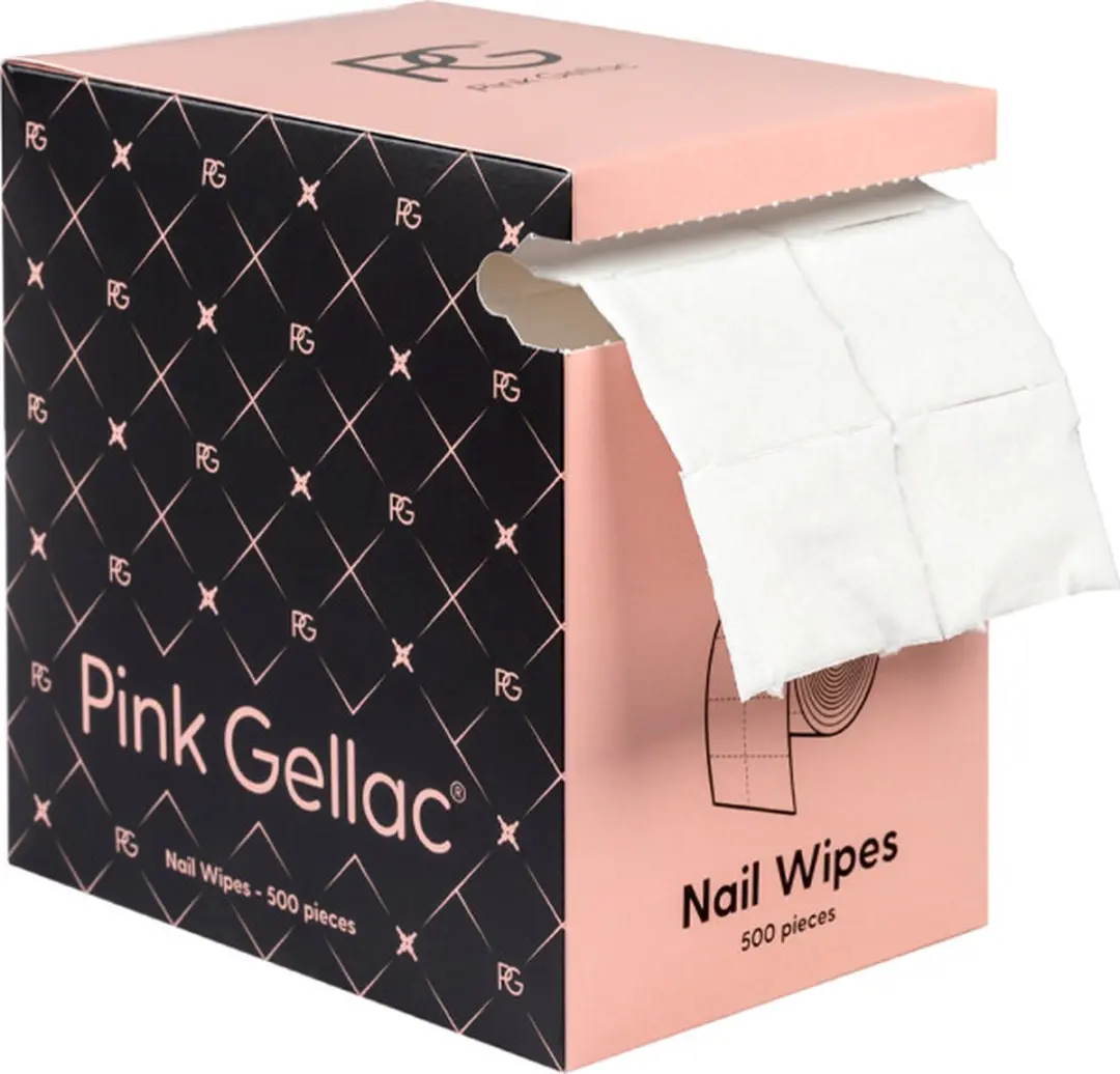 Pink Gellac Nageldoekjes 500 Stuks
