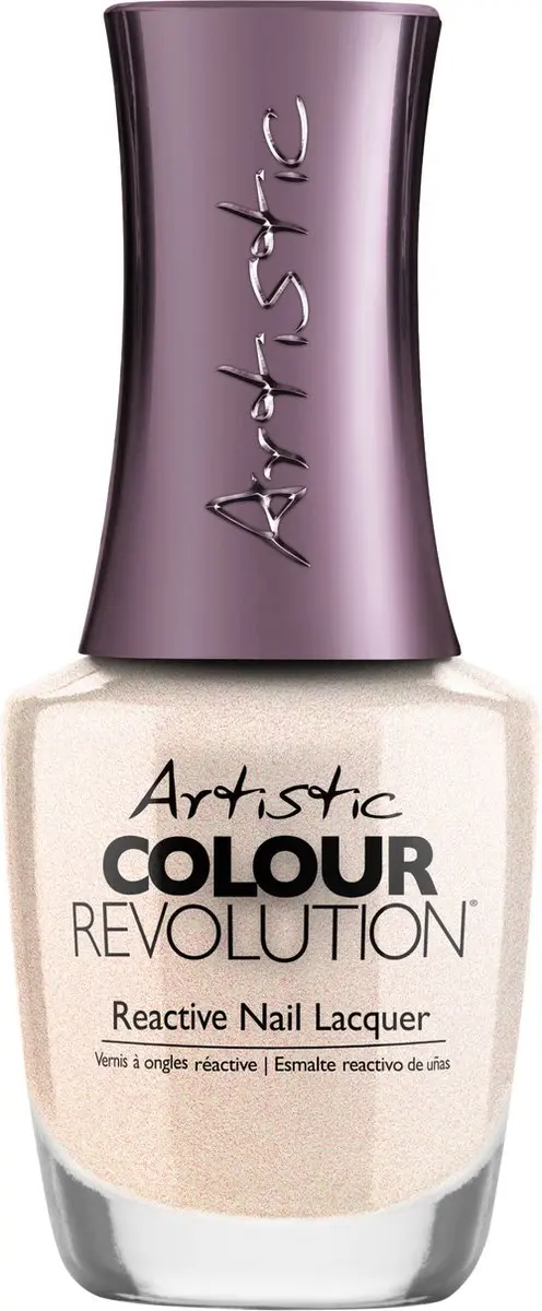 Artistic Nail Design Colour Revolution Gold Glitter Nagellak 15ml