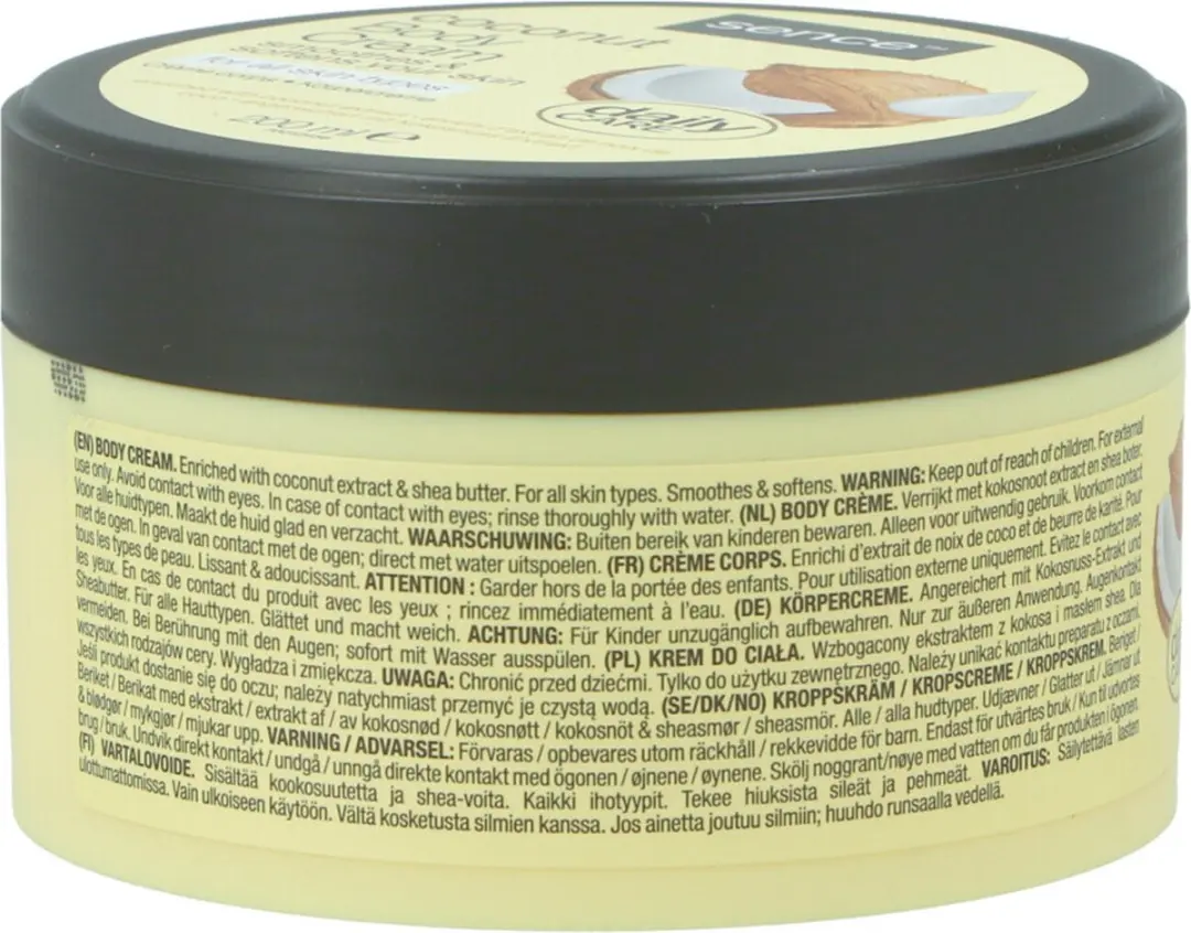 Sence Coconut Body Cream 200ml - 12 Stuks