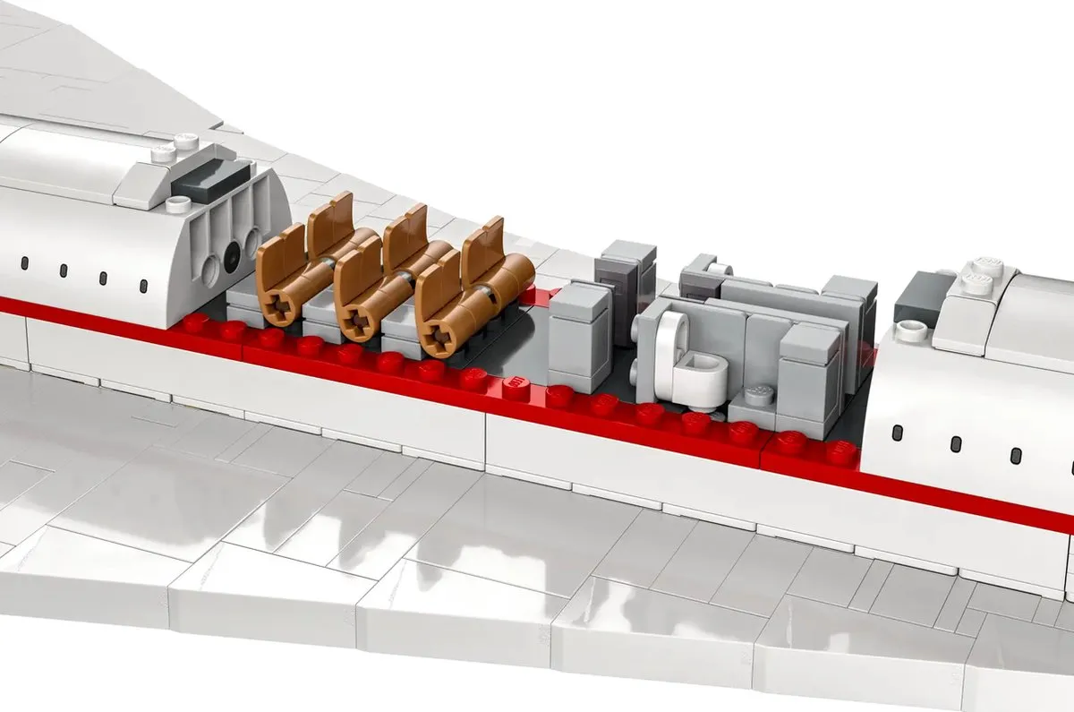 LEGO Icons Concorde 10318 - 2083 Stukken - Meerkleurig