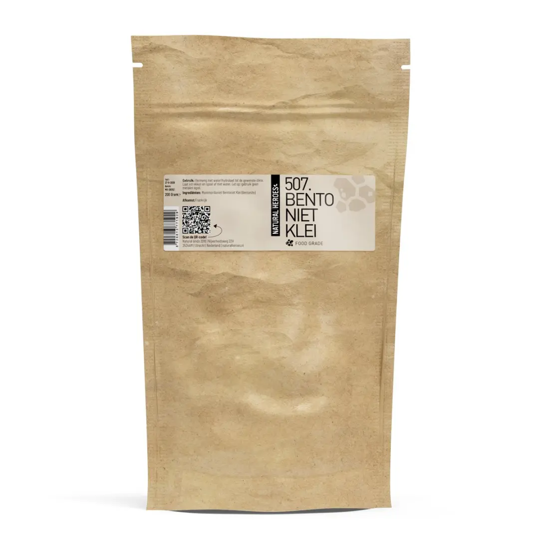 Natural Heroes Bentoniet Klei Food Grade 200g
