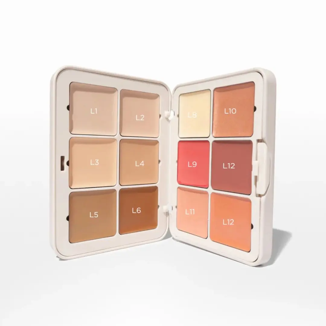 Sosu Canvas Complexion Palette Light - 26.4g - Vegan
