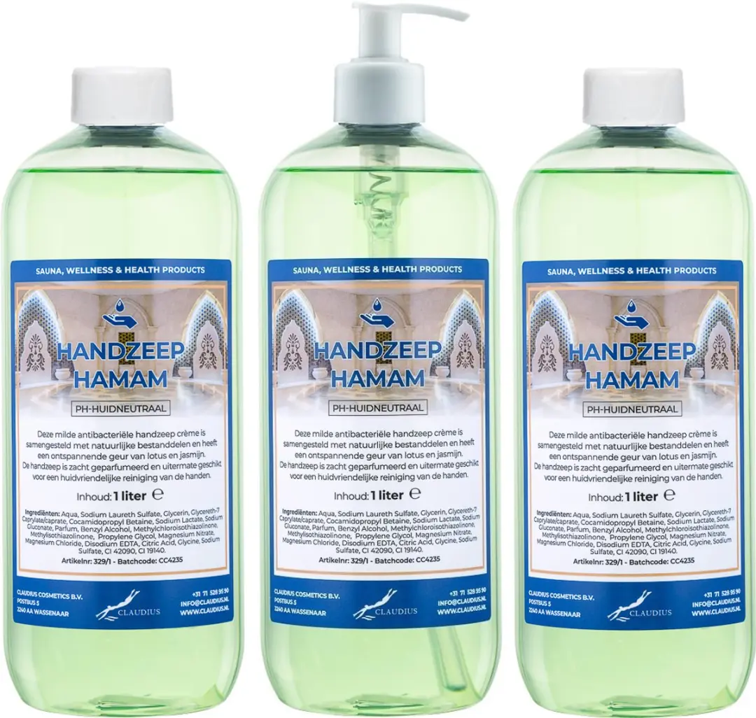 Splashbox Cosmetics Handzeep Hamam 1L