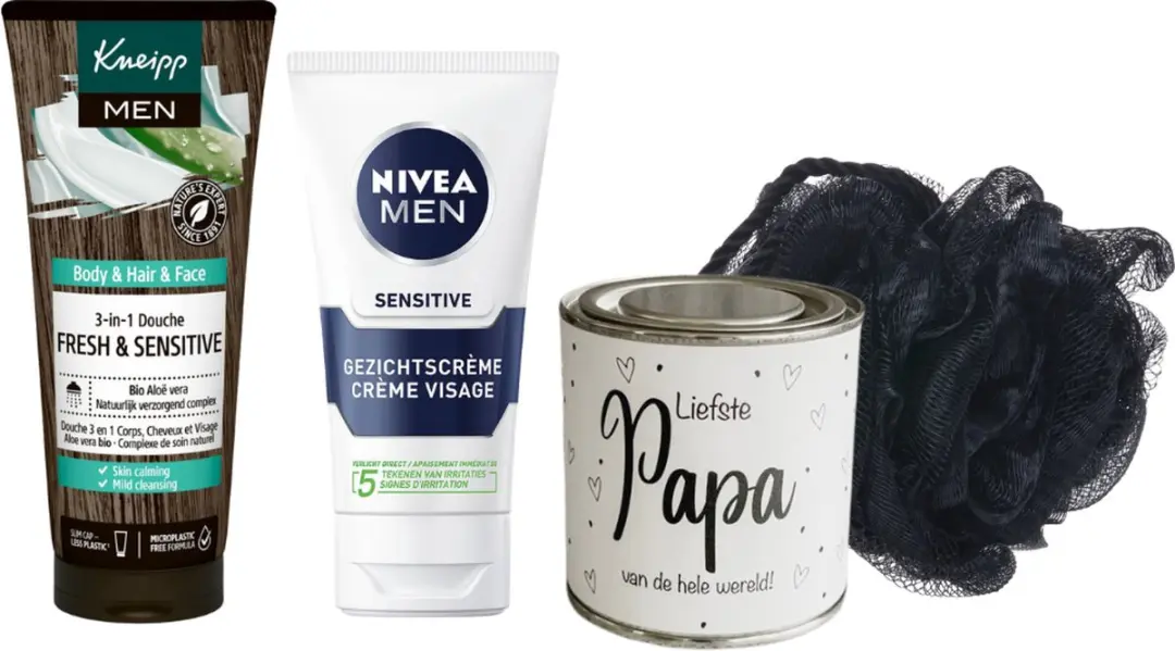 Kneipp Cadeauset Papa & Nivea Sensitive