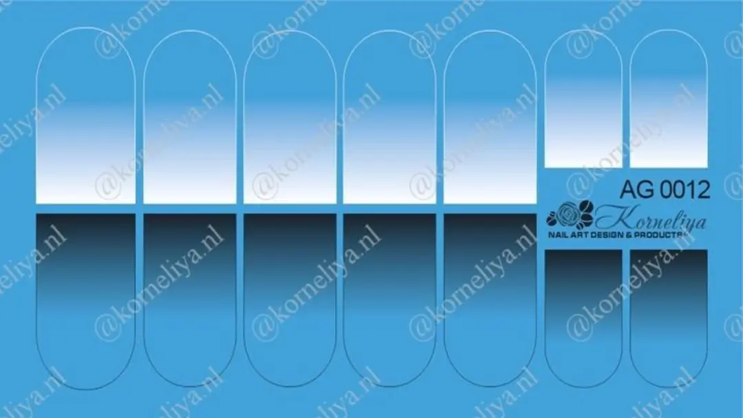 Korneliya Airbrush Waterdecal AG 0012
