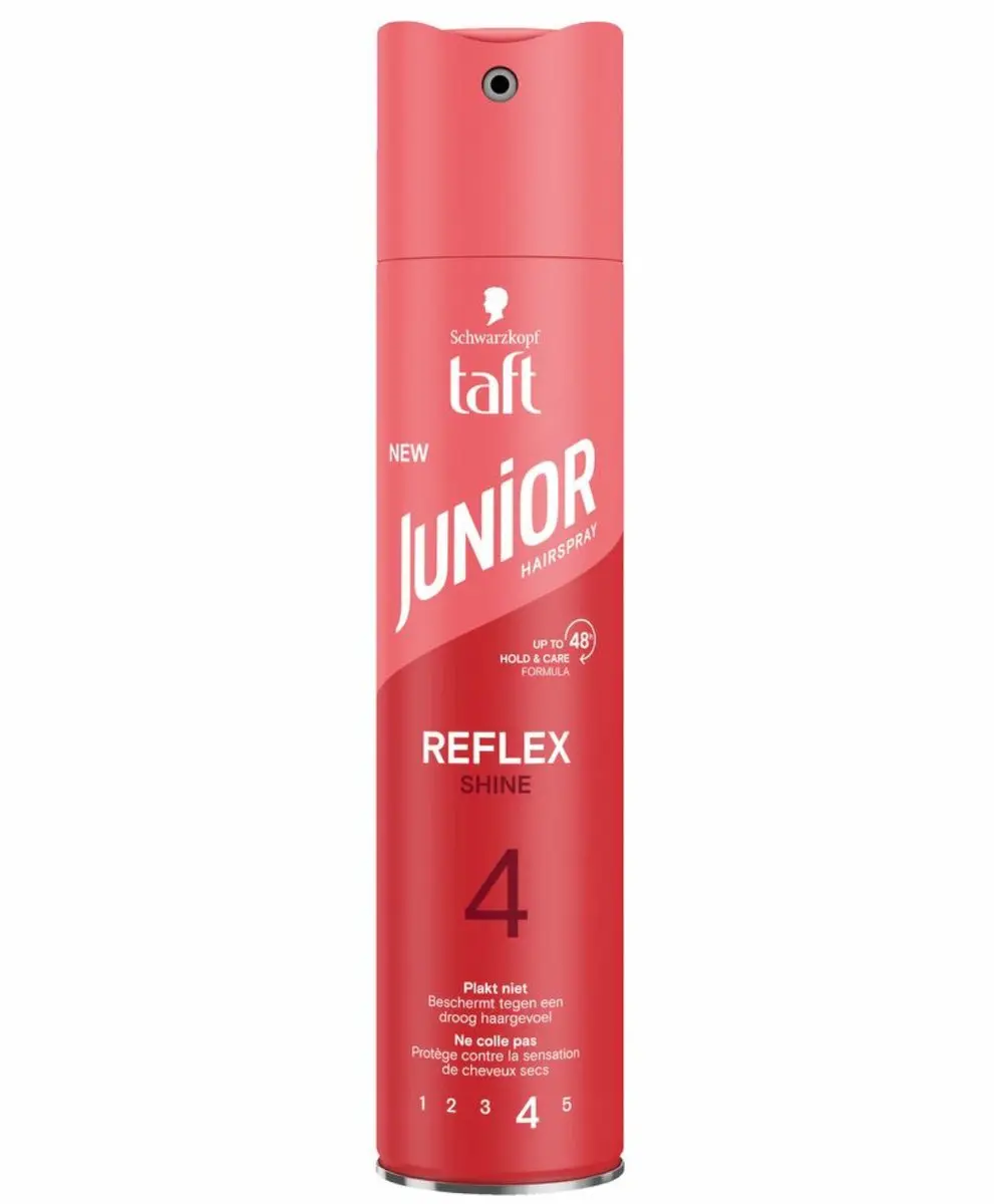 Taft Junior Hairspray Ultra Reflex Shine 250ml