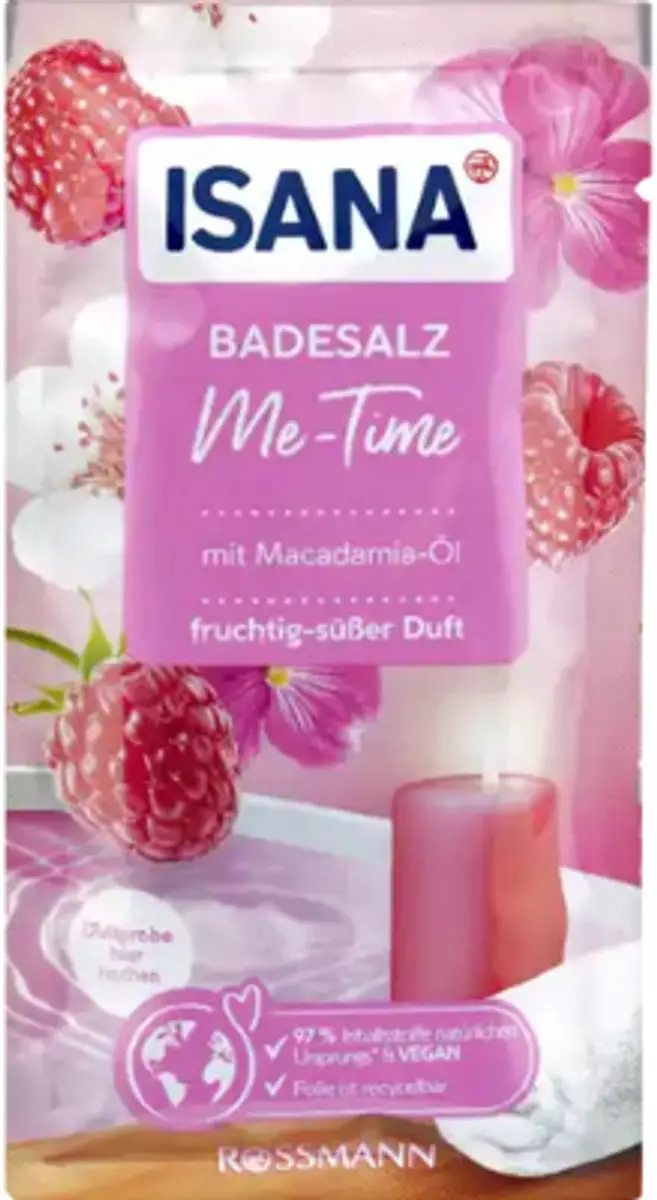 Isana Me-Time Zoet Bubbelbad 80g