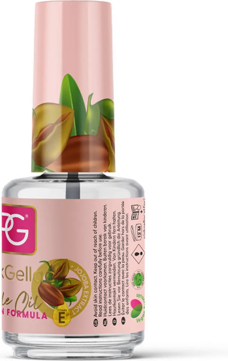 Pink Gellac Nagelriemolie 15ml - Jojoba & Vitamine E