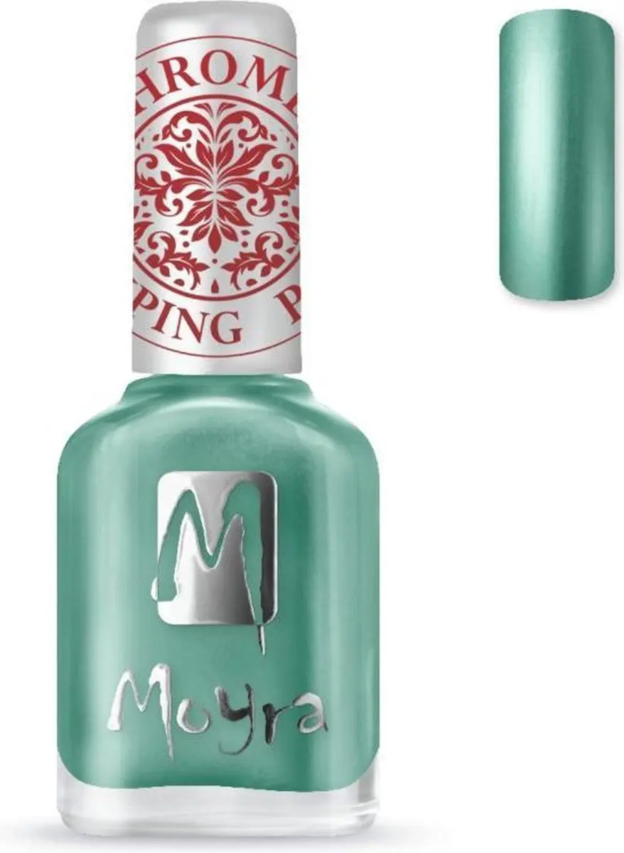 Moyra Stamping Nagellak CHROME GREEN 12ml