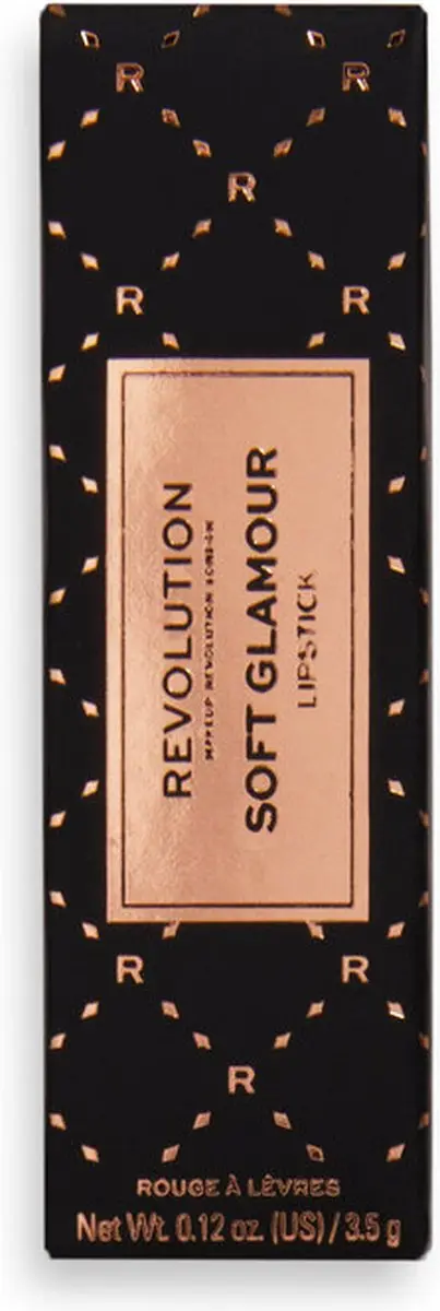 Makeup Revolution Soft Glamour Lippenstift Satin Kiss Nude Beige - 3.5g