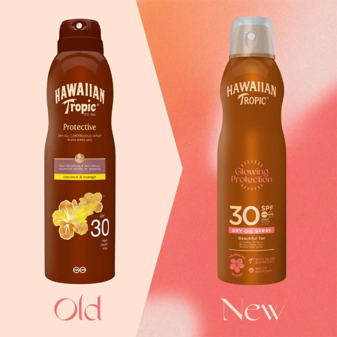 Hawaiian Tropic Glowing Protection Spray SPF 30 180ml