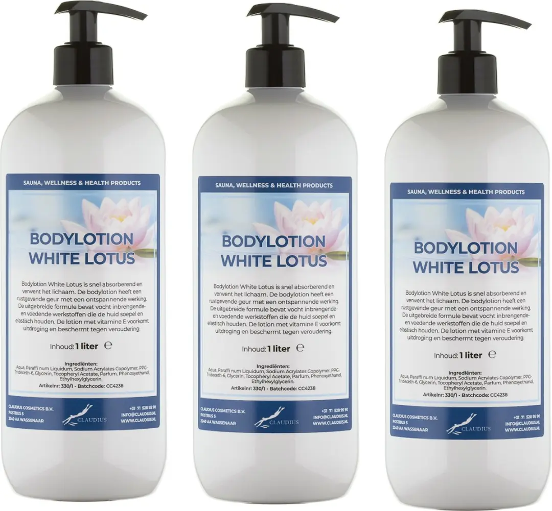 Splashbox Cosmetics White Lotus Bodylotion 3L