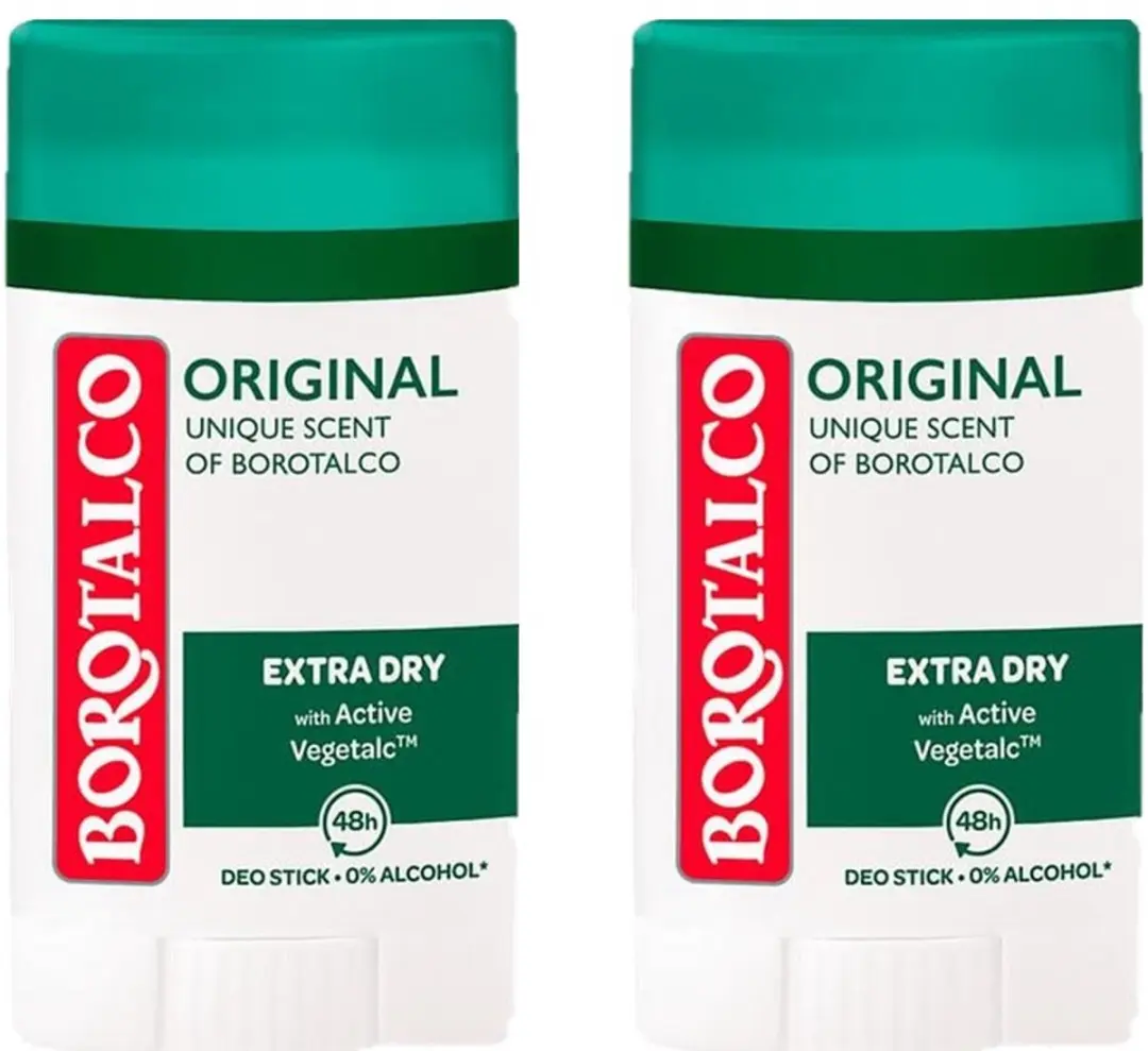Borotalco Deodorant Stick 2x40ml