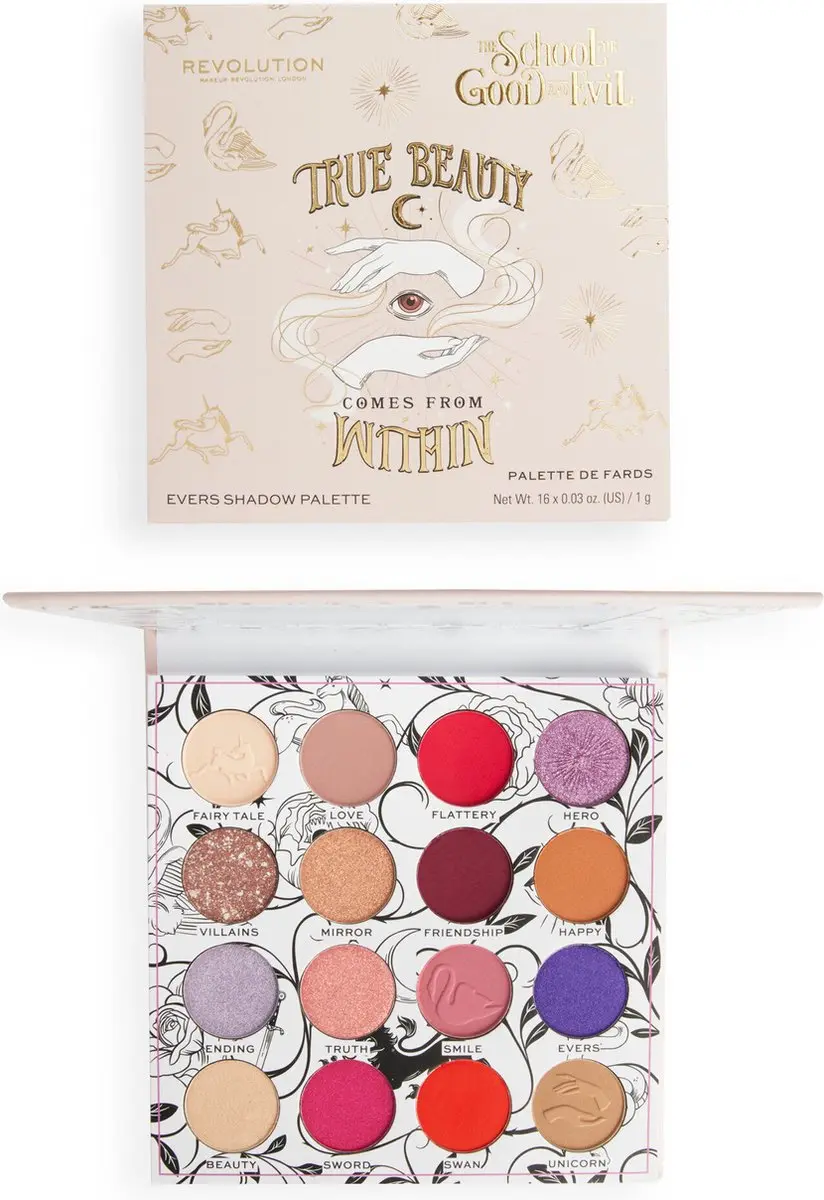 Makeup Revolution The School Of Good & Evil Evers Oogschaduw Palette