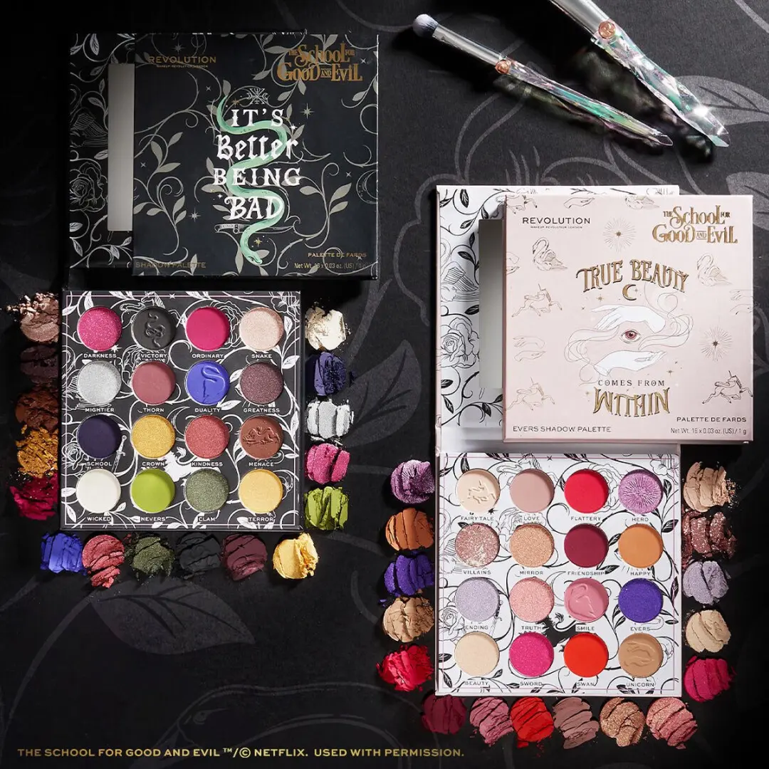 Makeup Revolution The School Of Good & Evil Evers Oogschaduw Palette - 16 Kleuren