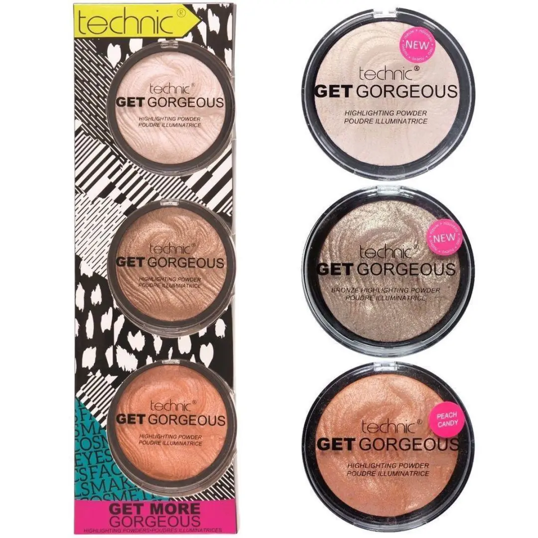 Technic Get Gorgeous Highlighting Powders