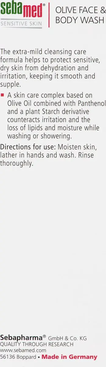 Sebamed Classic Olive Wasgel 200ml