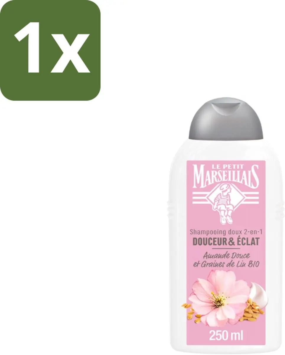 Le Petit Marseillais Amande Douce & Graines de Lin Bio Shampoo 250ml