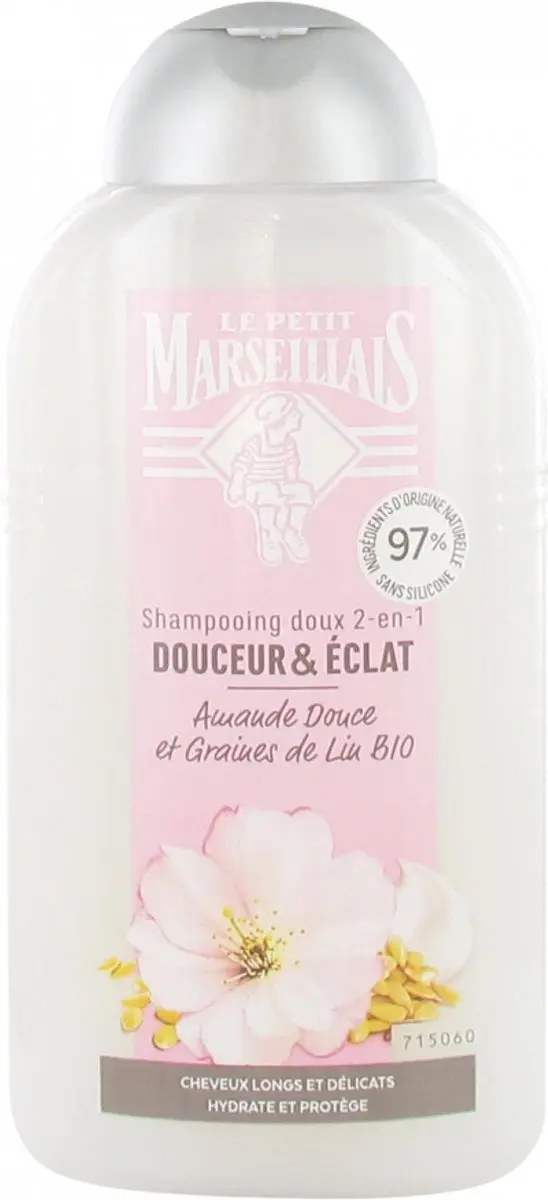 Le Petit Marseillais Amande Douce & Graines de Lin Bio Shampoo 250ml