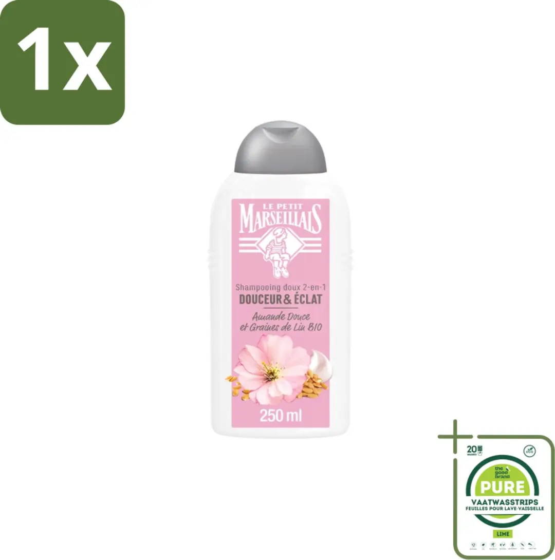 Le Petit Marseillais Amande Douce & Graines de Lin Bio Shampoo 250ml