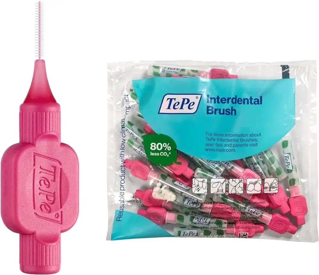TePe Ragers Origineel 0,4mm - 25 Stuks - Roze - afbeelding 6 van 6