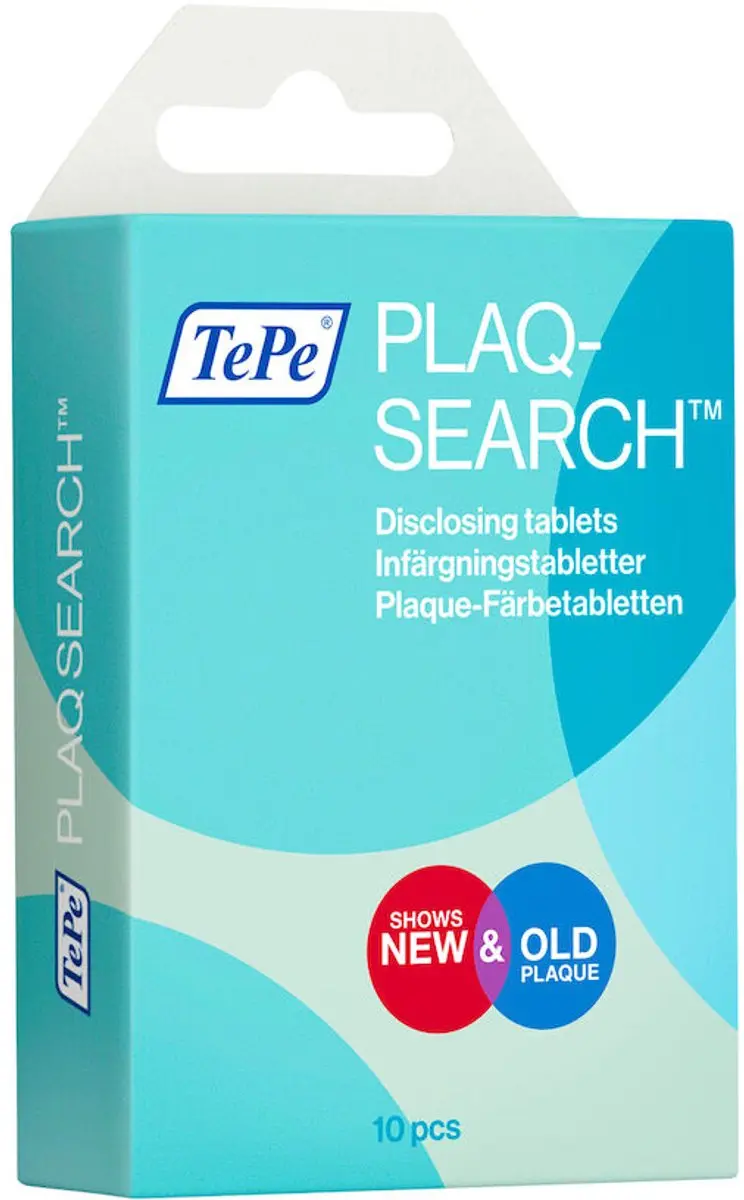 TePe Plaqsearch Tandplakverklikker Tabletten