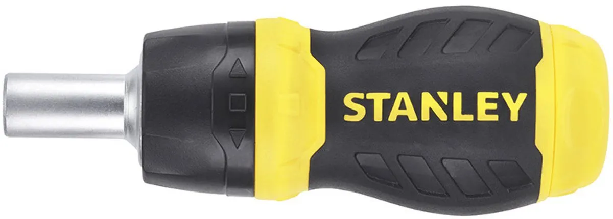 Stanley Multibit Stubby Schroevendraaier met ratel - 1 Stuk