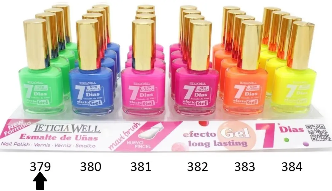 Leticia Well Nagellak Fris/Fluor/Neon Groen 13ml
