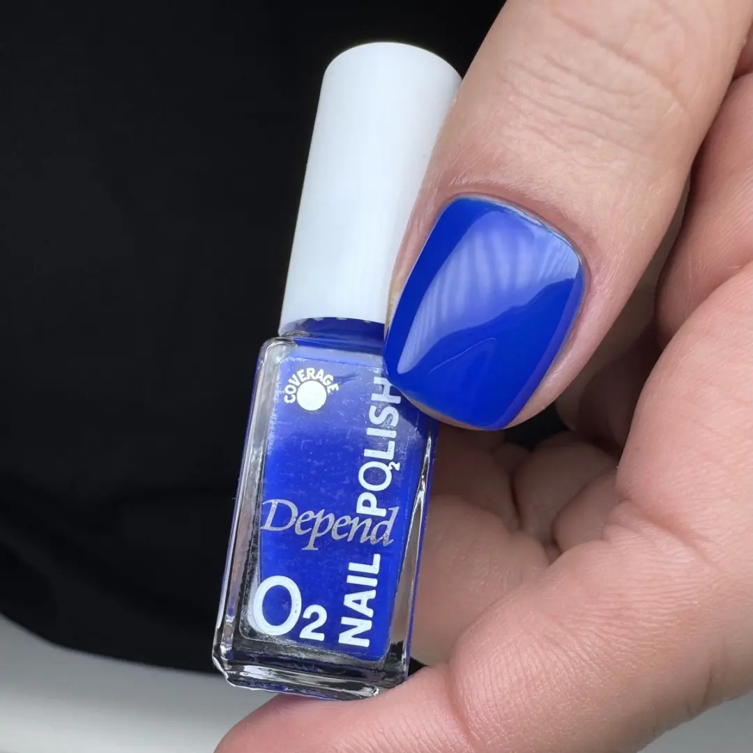 Depend Cosmetics Nagellak 02 802 Koningsblauw - 5ml
