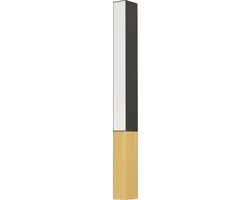 Eglo Tudons Wandlamp 56cm - Zwart/Bruin/Wit