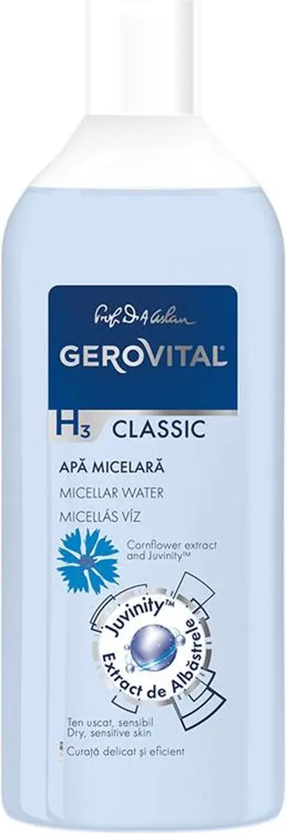 Gerovital H3 Classic Micellair Water 400ml