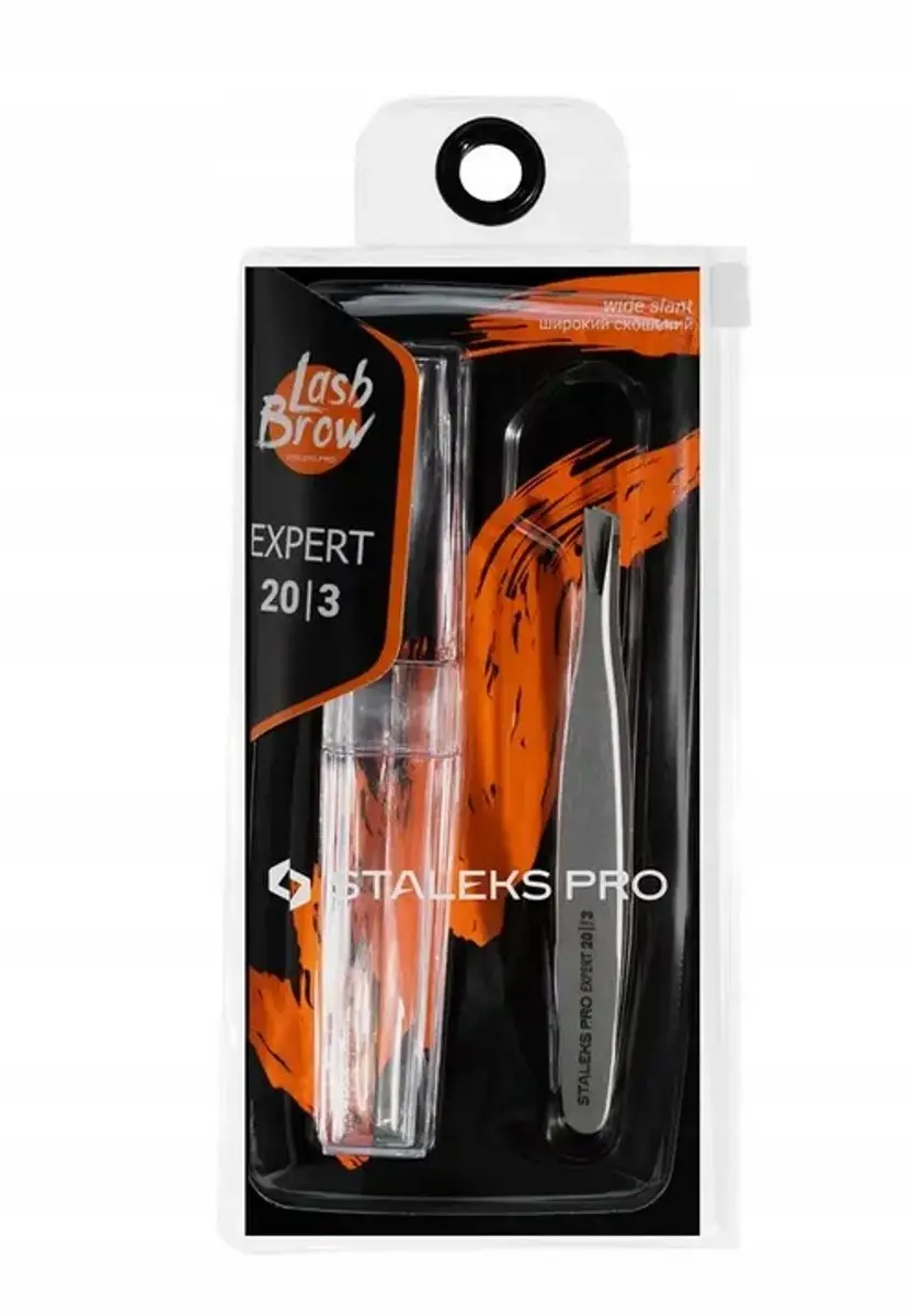 STALEKS Expert TE-20/3 Pincet Wenkbrauwen - Zilver
