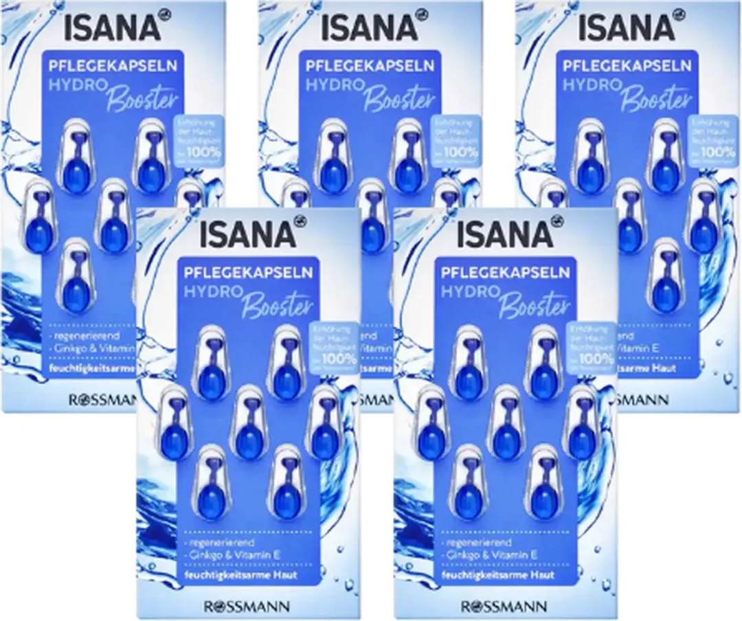 Isana Hydro Booster Concentraat Capsules 35 Stuks