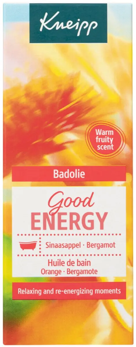 Kneipp Good Energy Badolie Sinaasappel Bergamot 100ml