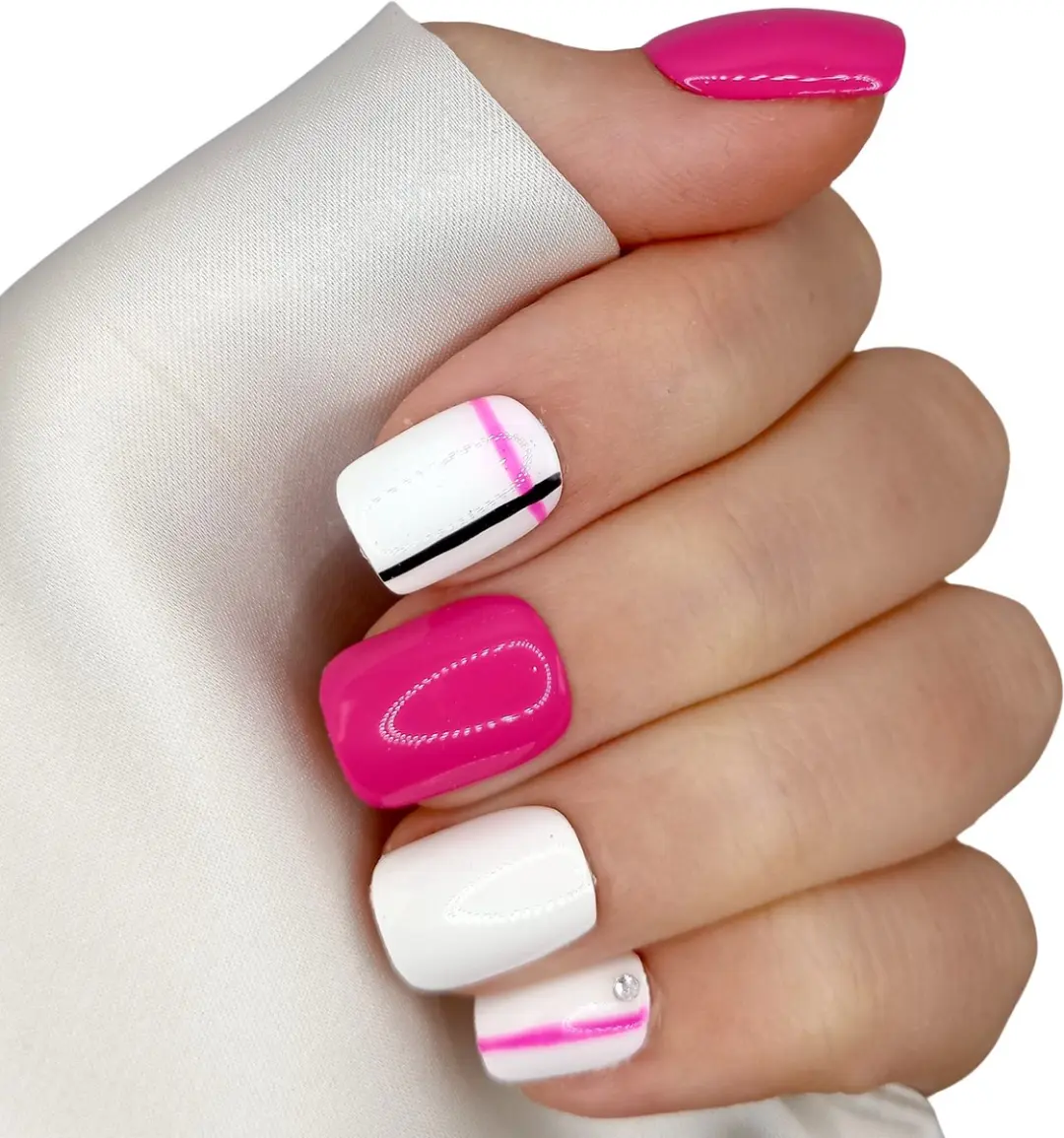 SD Press on Nails B-35 Plaknagels