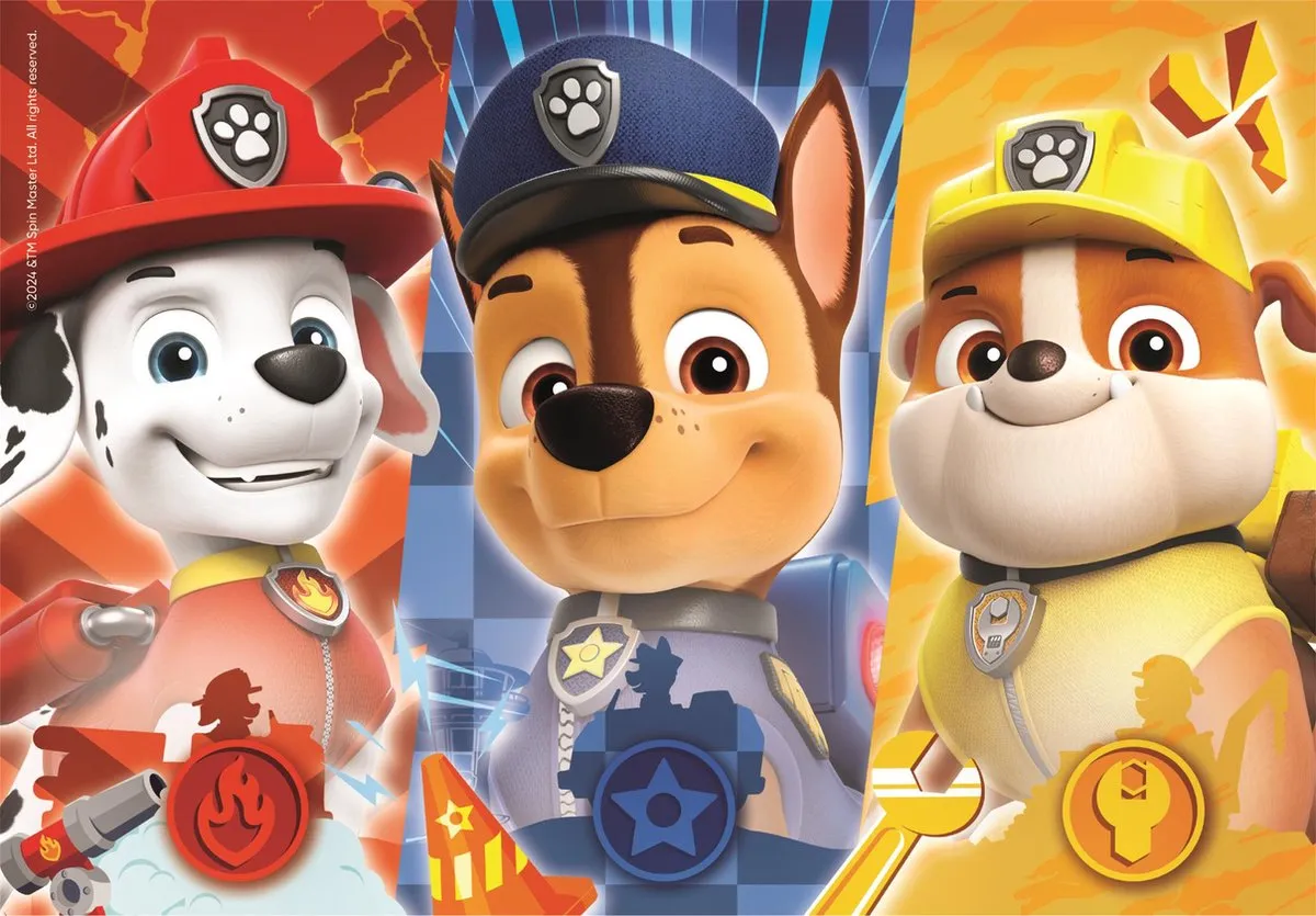 Clementoni Paw Patrol Puzzel 104 Stukjes - Multikleur